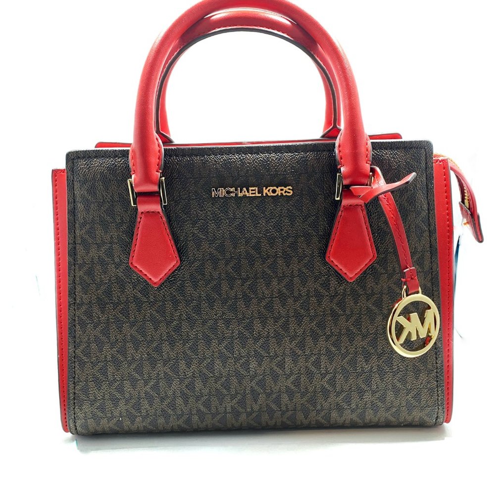 MICHAEL KORS HOPE MEDIUM MESSENGER CROSSBODY SATCH